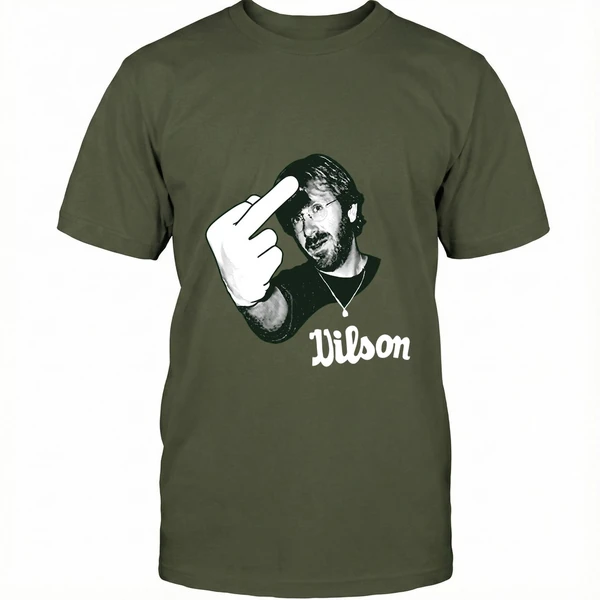 Phish Trey Anastasio Flippin Wilson Middle Finger Photo Shirt